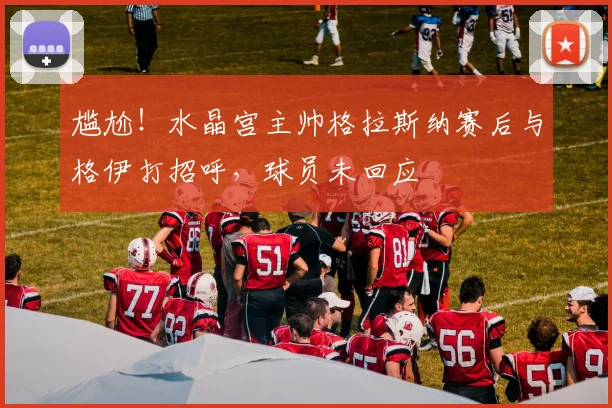 尴尬！水晶宫主帅格拉斯纳赛后与格伊打招呼，球员未回应